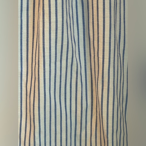 NWT $99 Amalli Talli Catalina Striped Tall Maxi Dress Blue White Sz Small - Picture 6 of 11